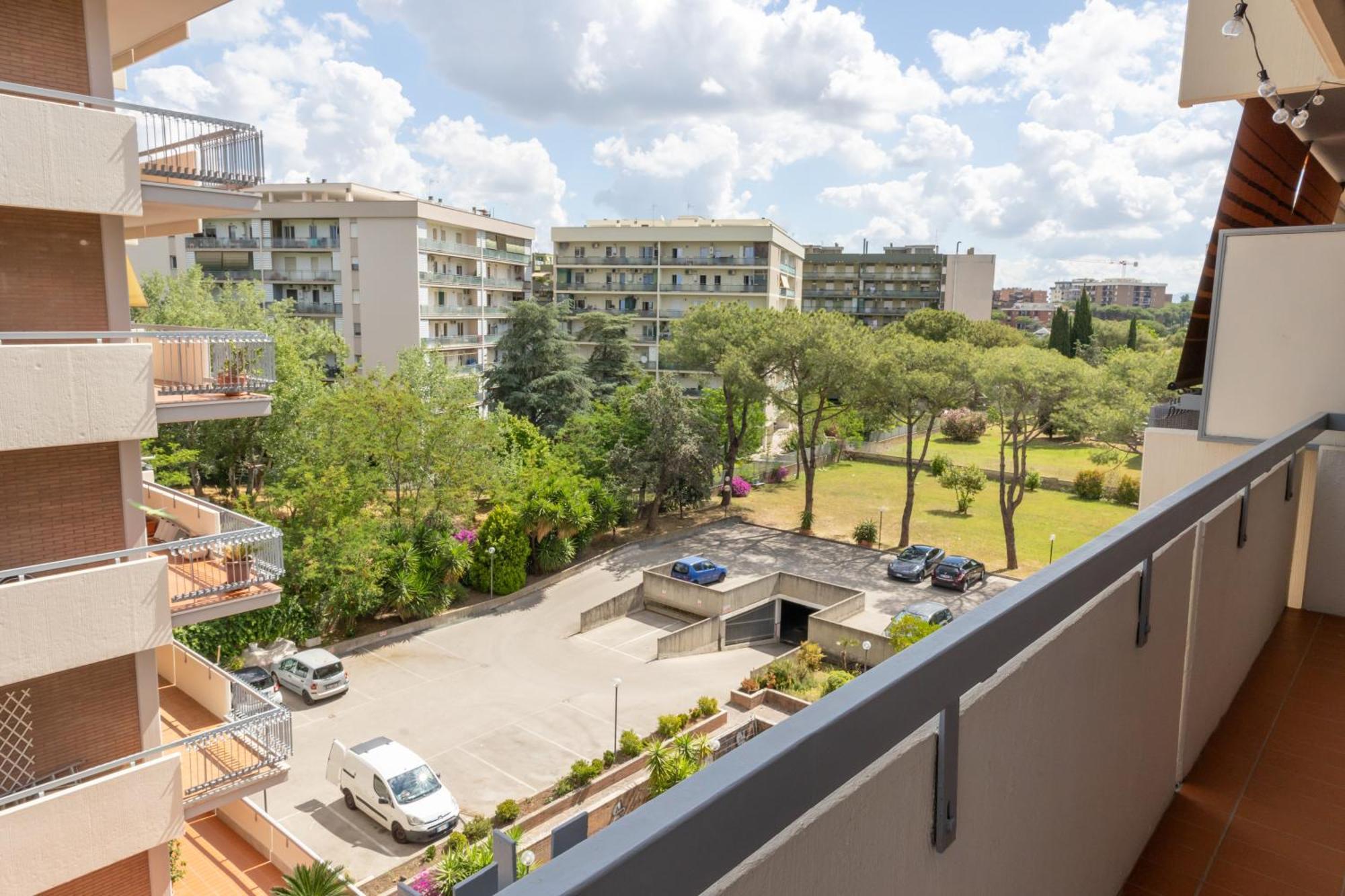 Belvedere Modern Apartment Con Parcheggio Gratuito Рим Екстер'єр фото